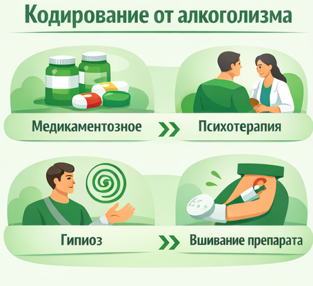 кодирование от алкоголизма в Богдановиче Санати